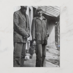 Lytton Strachey en Iris Tree Briefkaart