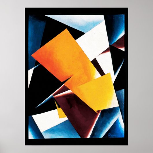 Lyubov Popova - Painterly Architectonic Poster (Voorkant)