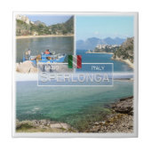 LZO021 SPERLONGA, Lazio, Italië, Tegeltje (Voorkant)