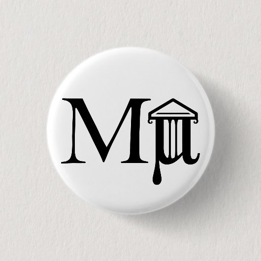 Mµseum Logo Button (Voorkant)