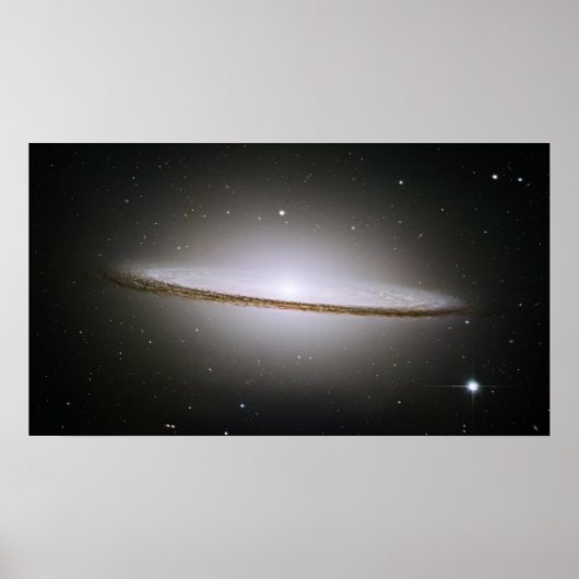 M104 Sombrero Galaxy - affiche (Devant)