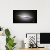 M104 Sombrero Galaxy - affiche (Bureau à domicile)