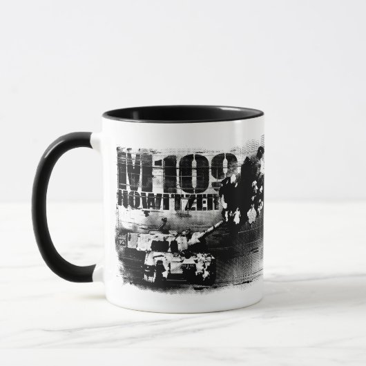 M109 houwitser 11 oz Ringer Mok (Links)