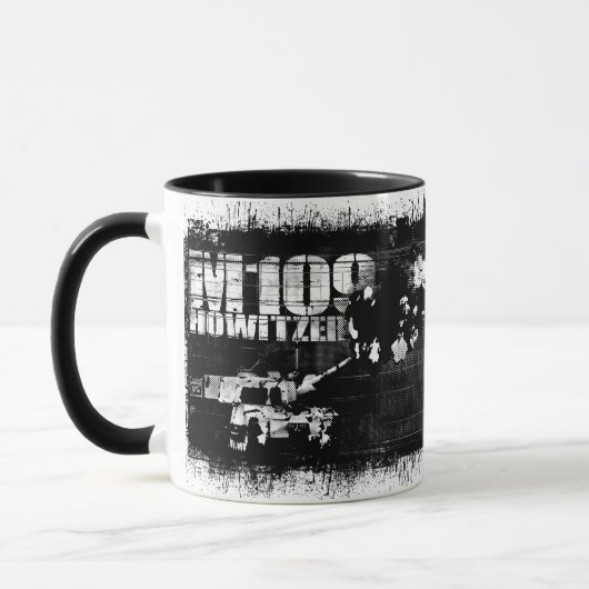 M109 houwitser 11 oz Ringer Mok (Links)