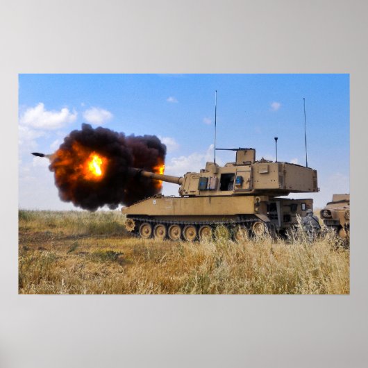 M109A6 Paladin Poster (Voorkant)