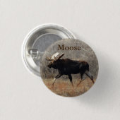 M10 Bull Moose Ronde Button 3,2 Cm (Voorkant /achterkant)