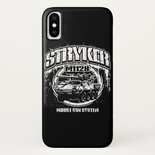 M1128 Stryker Mobile Pistool System Case-Mate iPhone Case (Achterkant)