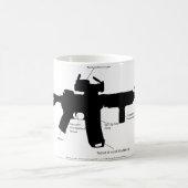 M15ak57-pistool Koffiemok (Center)