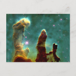 M16 Eagle Nebula of Creation Pillars Briefkaart