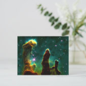 M16 Eagle Nebula of Creation Pillars Briefkaart (Staand voorkant)