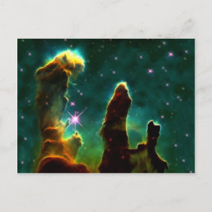 M16 Eagle Nebula of Creation Pillars Briefkaart