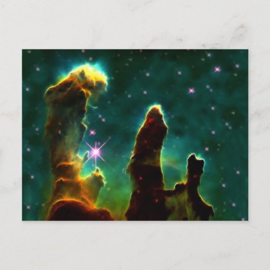 M16 Eagle Nebula of Creation Pillars Briefkaart (Voorkant)