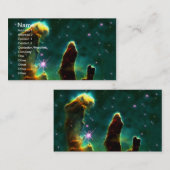 M16 Eagle Nebula of Creation Pillars Visitekaartje (Voorkant / Achterkant)