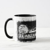 M1 Abrams 11 oz Ringer Mug (Gauche)