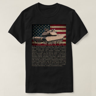 M1 Abrams Gevechtstank T-shirt
