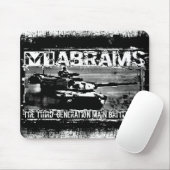 M1 Abrams Mousepad Muismat (Met muis)