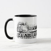 M1 Abrams Ringer Coffee Mug (Gauche)