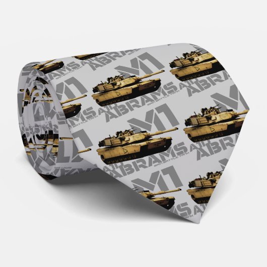 M1 Abrams Stropdas (Opgerold)