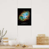 M1 de krab nebula poster (Keuken)