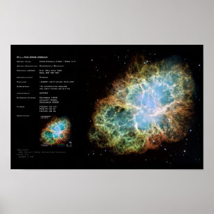 M1-De krabbennevel Poster