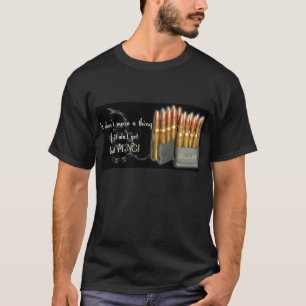 M1 Garand Ping Black T-shirt