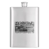 M1 Klassieke brams-fles Heupfles (Voorkant)