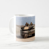 M1A1 Abrams hoofdslagtank Koffiemok (Voorkant links)