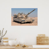 M1A1 Abrams Poster (Keuken)