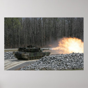 M1A1 Abrams Poster