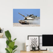 M1A1 Abrams Poster (Thuiskantoor)
