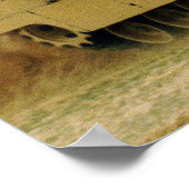 M1A1 Abrams tank Poster (Hoek)