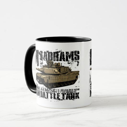 M1A2 Abrams Mok (Voorkant links)