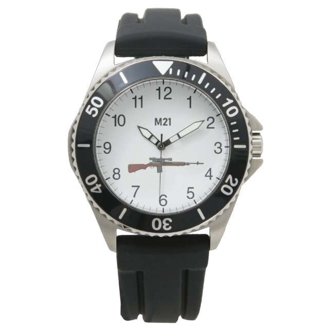 M21 Sniperriffel Horloge (Voorkant)