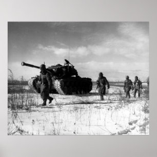M26 over het Chosin-schiereiland Poster