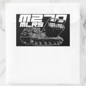 M270 MLRS rechthoekige Stickers (Tas)