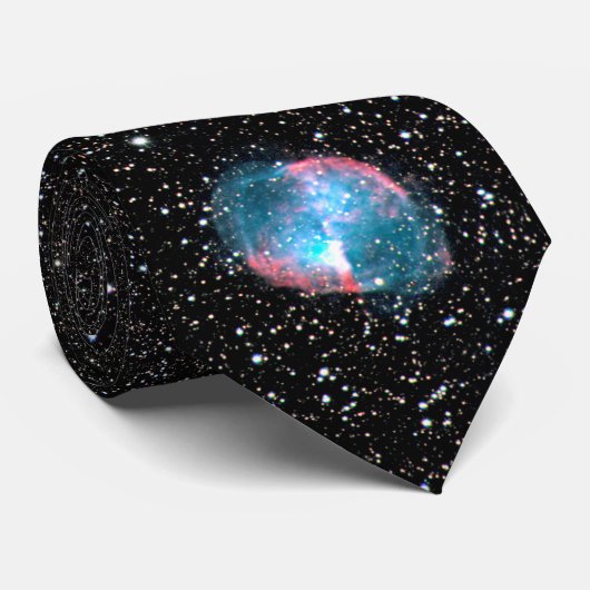 M27 Dumbbell Nebula-Stropdas Stropdas (Opgerold)