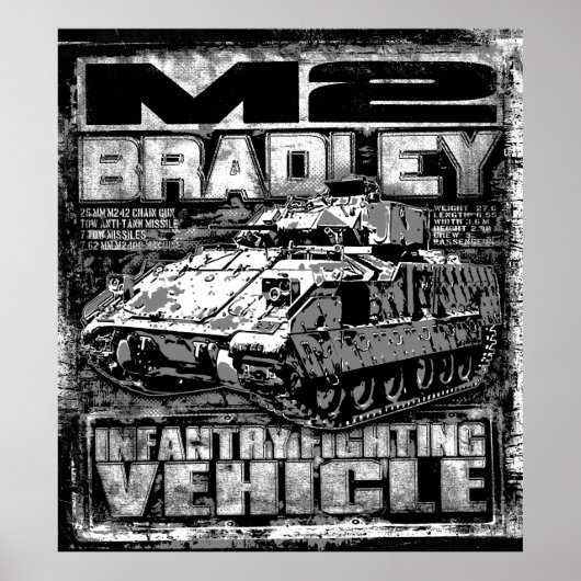 M2 Bradley Poster (Voorkant)