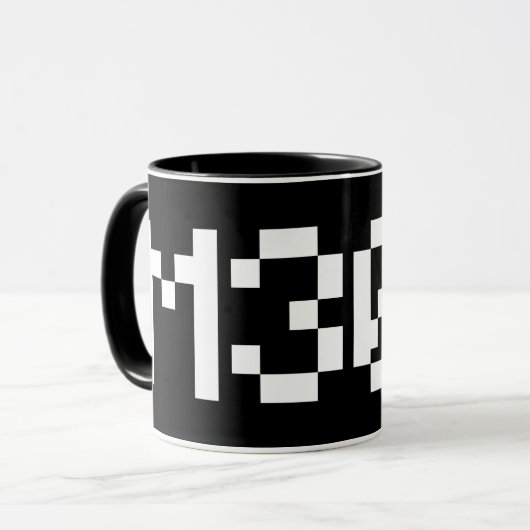 M30W [Dierengeluiden in leetspreken] Mok (Voorkant links)