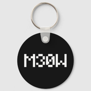M30W [Dierengeluiden in leetspreken] Sleutelhanger