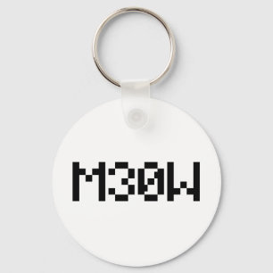 M30W [Dierengeluiden in leetspreken] Sleutelhanger