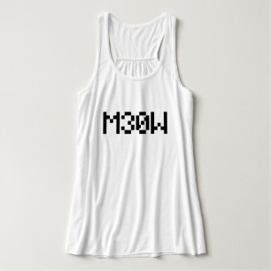 M30W [Dierengeluiden in leetspreken] Tanktop