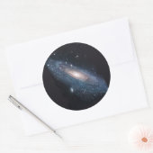 M31 Andromeda Galaxy Ronde Sticker (Envelop)
