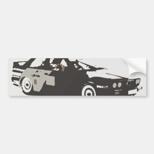M3 E30 BUMPERSTICKER (Voorkant)
