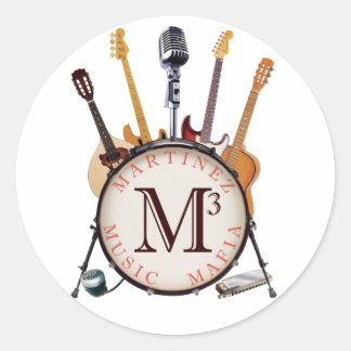 M3 STICKER! RONDE STICKER