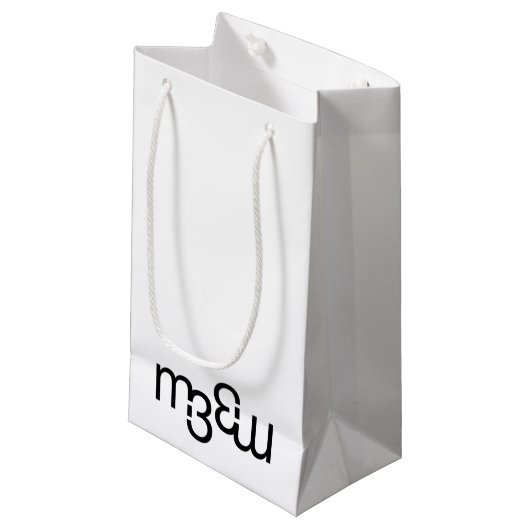 m3galleryStudio monogramme petit sac cadeau brilla (Devant Angle)