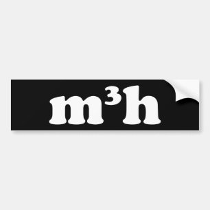 m3h bumpersticker