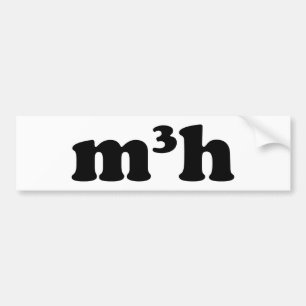 m3h bumpersticker