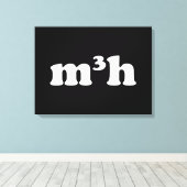 m3h canvas afdruk (Insitu (Houten vloer))