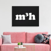 m3h canvas afdruk (Insitu (Woonkamer))