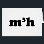 m3h greeting card<br><div class="desc">Math, meh, no problem.
Globe Trotters specialises in idiosyncratic imagery from around the globe. Here you will find unique Greeting Cards, Postcards, Posters, Mousepads and more.</div>